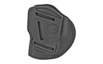 1791 Gun Leathr 4 WAY HOLSTER 1791 Gunleather 4WH5SBLR 4-Way Concealment Holster Size 05 IWB/OWB Style made of