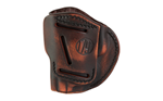 1791 Gun Leathr 4 WAY HOLSTER 1791 Gunleather 4WH5VTGR 4-Way Concealment Holster Size 05 IWB/OWB Style made of