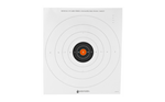 Action Targets TIMEDANDRAPIDFI Action Target B8POC100 Timed/Rapid Fire  Bullseye Paper 25 yds 21" x 24" Black/W