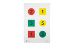 Action Targets DISCRETIONARYCO Action Target DT4A100 Training Discretionary Command Circle/Square Paper 23" x 3