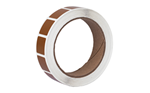 Action Targets TARGET PASTER Action Target PASTBR Pasters Square Brown Adhesive Paper 7/8" 1000 Per Roll