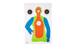 Action Targets HIGH VISIBILITY Action Target PRB21E100 High Visibility Fluorescent  Silhouette Paper Hanging 23