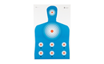 Action Targets HIGH VISIBILITY Action Target PRCQ1100 High Visibility Fluorescent  Silhouette Paper 23" x 35" B