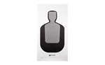 Action Targets STANDARD Action Target TQ19100 Qualification  Silhouette Paper Hanging 24" x 45" Black/Gr