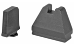 Ameriglo TALL SUPPRESSOR AmeriGlo GL808 Tall Suppressor Height Sight 9XL Black Serrated Front, Flat Black