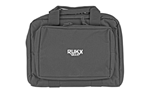 DOUBLEPISTOLCAS Rukx Gear ATICTDPCB Double Pistol  Water Resistant Black 600D Polyester with Amm