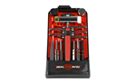 ACCU-PUNCH Real Avid AVHPS-RP Accu-Punch Hammer & Roll Pin Punch Set Black/Red Steel Rubber