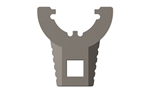MASTER-FITWRENC Real Avid AVMFTCNW Master -Fit Thin Castle Nut Wrench Titanium/Stainless Steel f
