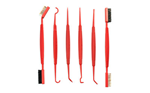 PICKSANDBRUSHES Real Avid AVPBS Accu-Grip Picks & Brushes Rifle/Shotgun Firearm Plastic 8-8.25"