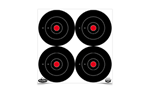 DIRTY BIRD Birchwood Casey 35504 Dirty Bird  5.50" Bullseye Tagboard Hanging Black/White 12