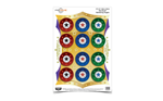 Birchwood Casey  BC-35572 B/C PREGAME STAR BURST TGT 8-12X18