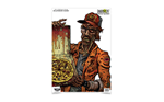 DARKOTICZOMBIE Birchwood Casey 35650 Darkotic Special Delivery Zombie Pizza Delivery Paper Hang
