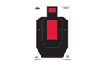 DIRTY BIRD Birchwood Casey 35743 Dirty Bird  IPSC Tagboard Hanging Pistol 16.50" x 24" Blac