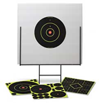 PORTABLESHOOTIN Birchwood Casey 46101 Shoot-N-C Portable Range Kit Self-Adhesive Universal Bulls