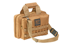 Bulldog Cases DELUXE BDT917T BULLDOG DLX 2 PISTOL RANGE BAG TAN