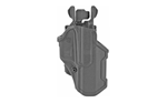 T-SERIES Blackhawk 410713BKR T-Series L2C OWB Matte Black Polymer Fits Glock 20,21,37,38