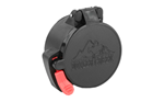 FLIP-OPEN Butler Creek 20070 Flip-Open Eyepiece Scope Cover Black Polymer 1.46"/37mm Size