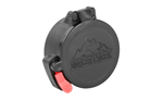 FLIP-OPEN Butler Creek 20190 Flip-Open Eyepiece Scope Cover Black Polymer 1.73"/43.90mm Si