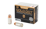 Cci/speer SPEER GOLD DOT Speer Ammo 23964GD Gold Dot Personal Protection 45 ACP 185 gr Hollow Point (HP)