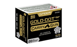 Speer Ammunitio SPEER GOLD DOT Speer Ammo 24259 Gold Dot Carry Gun 40 S&W 165 gr Hollow Point (HP) 20 Bx/ 10 Cs