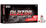 Cci/speer BLAZER CCI 3589 Blazer  40 S&W 165 gr Total Metal Jacket (TMJ) 50 Bx/ 20 Cs