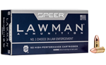 Cci/speer SPEER LAWMAN Speer Ammo 53650 Lawman  9mm Luger 115 gr Total Metal Jacket (TMJ) 50 Bx/ 20 Cs