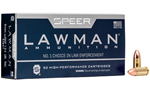 Cci/speer SPEER LAWMAN Speer Ammo 53651 Lawman  9mm Luger 124 gr Total Metal Jacket (TMJ) 50 Bx/ 20 Cs
