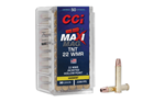 Cci/speer  CCI 0063 Maxi-Mag TNT 22 WMR 30 gr Jacketed Hollow Point (JHP) 50 Bx/ 40 Cs