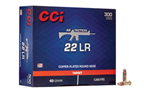 Cci/speer TACTICAL CCI 956 Target & Plinking AR Tactical 22 LR 40 gr Copper-Plated Round Nose 1200f