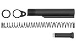 Cmc Triggers Co MILSPECBUFFERTU CMC Triggers 81626 Carbine Buffer Tube Kit Mil-Spec 6 Position AR-15 Black Anodi