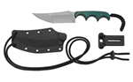 Columbia River MINIMALISTKATAN CRKT 2394 Minimalist Katana 3.56" Fixed Plain Bead Blasted 8Cr13MoV SS Blade/ Gr