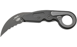 Columbia River PROVOKE CRKT 4040V Provoke  2.41" Folding Hawkbill Veff Serrated Black TiN D2 Steel Blad