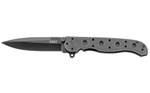 Columbia River  CRKT M16-01KZ M16 01KZ 3.13" Folding Spear Point Plain Black EDP 8Cr13MoV SS Bla