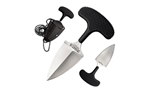 URBAN EDGE Cold Steel CS-43XL Urban Edge  2.50" Fixed Plain Stone Washed Japanese AUS-8A SS