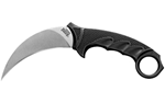 STEEL TIGER Cold Steel CS-49KST Steel Tiger  4.75" Fixed Plain Stone Washed Japanese AUS-8A