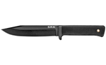 SRK (SK-5) Cold Steel CS49LCK SRK  6" Fixed Clip Point Plain Black Tuff-Ex Finish SK-5 Stee