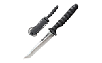TANTO SPIKE Cold Steel CS-53NCT Spike  4" Fixed Tanto Plain Cryo 4116 SS Blade/Black Scallop