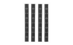Ergo Grip WEDGELOK Ergo 4332BK M-Lok WedgeLok Slot Cover Mossberg Textured Black Rubber 4 Per Pack