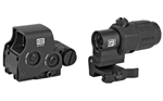 HOLOGRAPHICHYBR Eotech HHSII HHS II w/G33 Magnifier Black Anodized 3x 33mm 8.1" Tube 1 MOA Red R