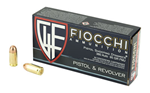 Fiocchi Ammunit FIOCCHICENTERFI Fiocchi 380AP Range Dynamics  380 ACP 95 gr Full Metal Jacket (FMJ) 50 Bx/ 20 Cs