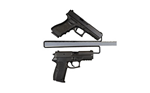 Gun Storage Sol GSSOUHH2 OUHH2 GSS OVER UNDER HANDGUN HANGERS 2PK