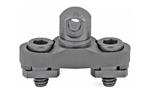 Grovtec Usa Inc  Grovtec US Inc GTSW112 Flanged Stud Mount M-LOKBlack Anodized 6061 Aluminum