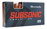 Hornady Mfg Co SUBSONIC Hornady 82742 Subsonic 45-70 Gov 410 gr Sub-X 20 Bx/ 10 Cs