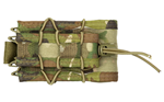 DOUBLE DECKER High Speed Gear 11DD00MC TACO Double Decker Mag Pouch Double Style made of Nylon