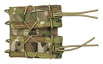 PISTOL TACO High Speed Gear 11PT02MC TACO Mag Pouch Double Style made of Nylon with MultiCam