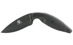 Kabar TDILAWENFORCEME Ka-Bar 1482 TDI Law Enforcement Large 3.69" Fixed Drop Point Plain Black AUS-8A