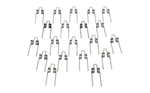 Lbe Unlimited LBARHS20PK LBE Unlimited ARHS20PK AR Parts Hammer Spring 20 Pack AR-15 Silver Stainless Ste
