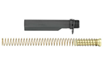 Lbe Unlimited LBMILBUFKT-CG LBE Unlimited MILBUFKT-CG Mil-Spec Buffer Tube Kit  6 Position AR-15 Gray