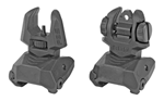 FLIP UP Meprolight USA 404100 Mepro FUBS Self-Illuminated Sights Flip-Up Green Tritium F