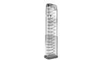 Elite Tactical MGETSGLK-43X-19 GLK-43X-19 ETS MAG FOR GLOCK 43X 9MM 19RD CLEAR